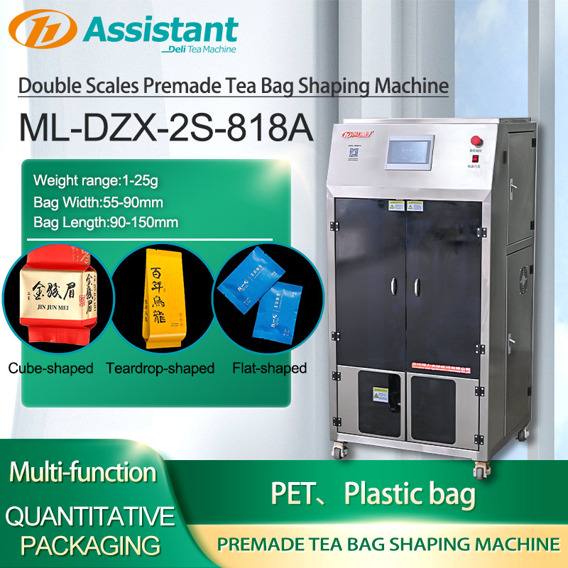 Double scale pre-made bag packaging machine